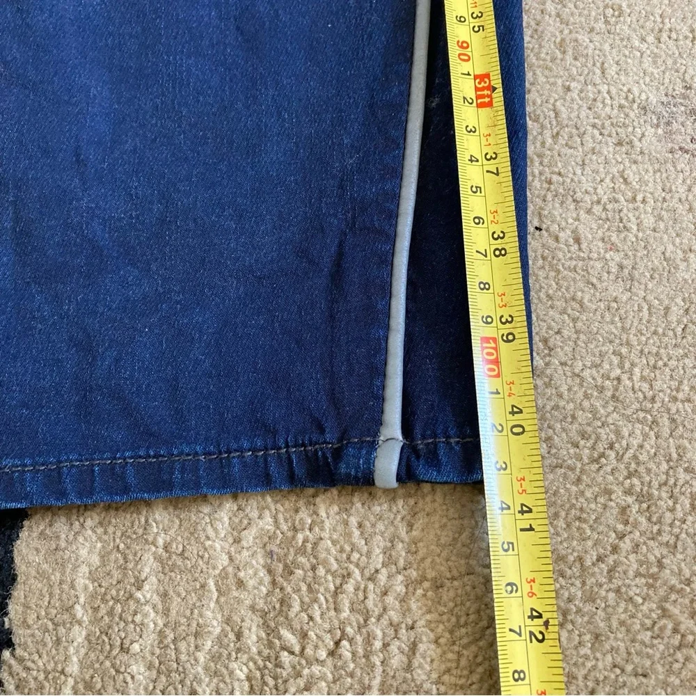 True Religion Marco No Flap SE Relective Relaxed Taper Jeans Men's Size 34x30 - Picture 13 of 15